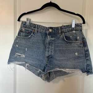 Cut Off Jean Shorts